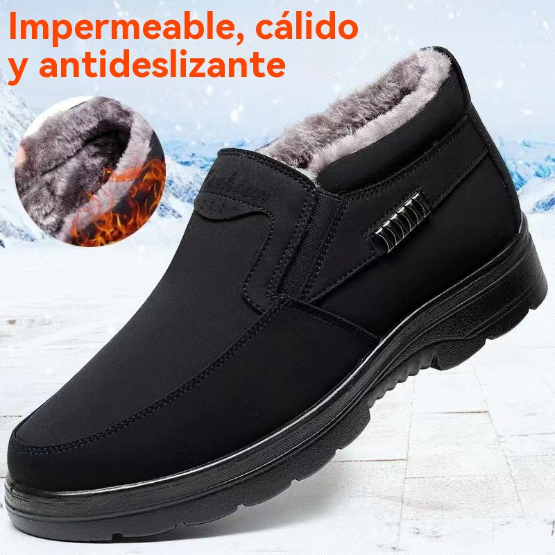 【39-47】Téli csizma, bélelt és vastagított, vízálló és meleg.