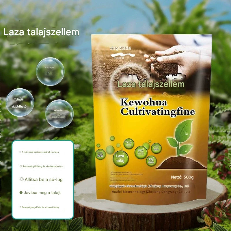 🌿Talajaktivátor a tömörödés mély talajművelés nélküli megsemmisítésére