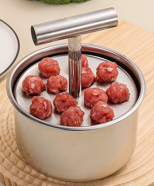 🍖2025-ös új, rozsdamentes acél húsgombóc formakészlet