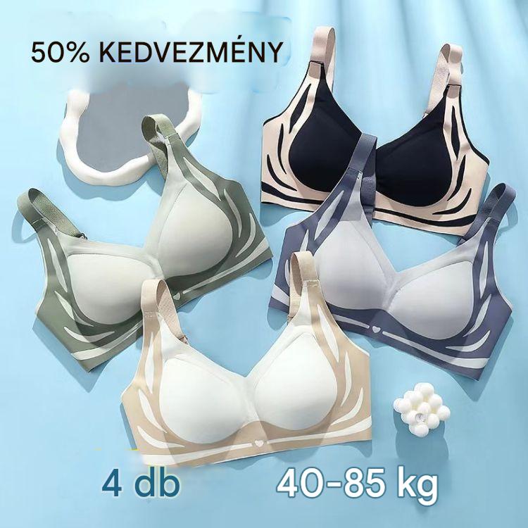 đă4 darabăNĆi egyrĂ©szes vezetĂ©k nĂ©lkĂŒli melltartĂłâ€ïžă40-85kgă