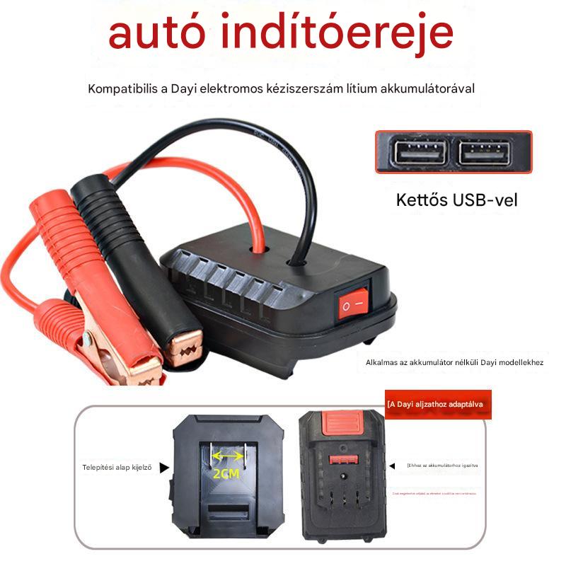 đđ§°TöbbfunkciĂłs autĂłakkumulĂĄtor indĂtĂĄsi ĂĄtalakĂtĂłă(kettĆs USB interfĂ©sz)ă