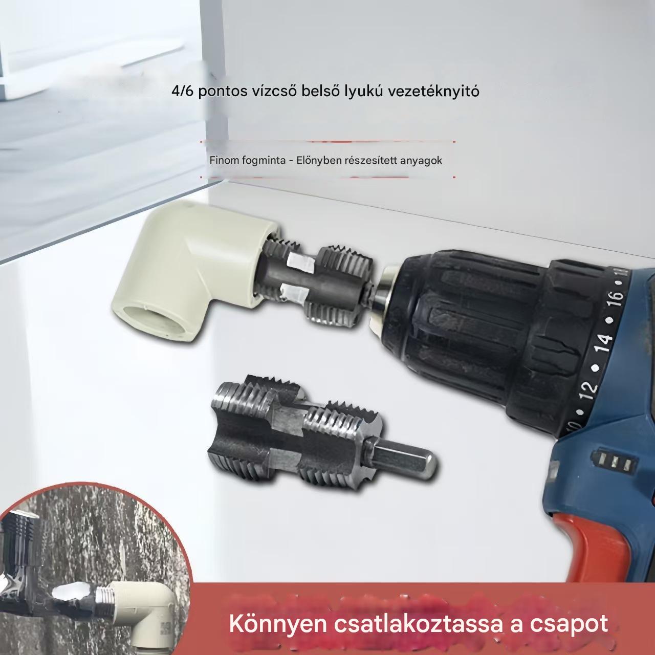 🛠️【Vízcső belső huzalnyitó szerszámok és külső huzalnyitó szerszámkészlet】 4 pontos 6 pontos vízcső PPR műanyag PVC