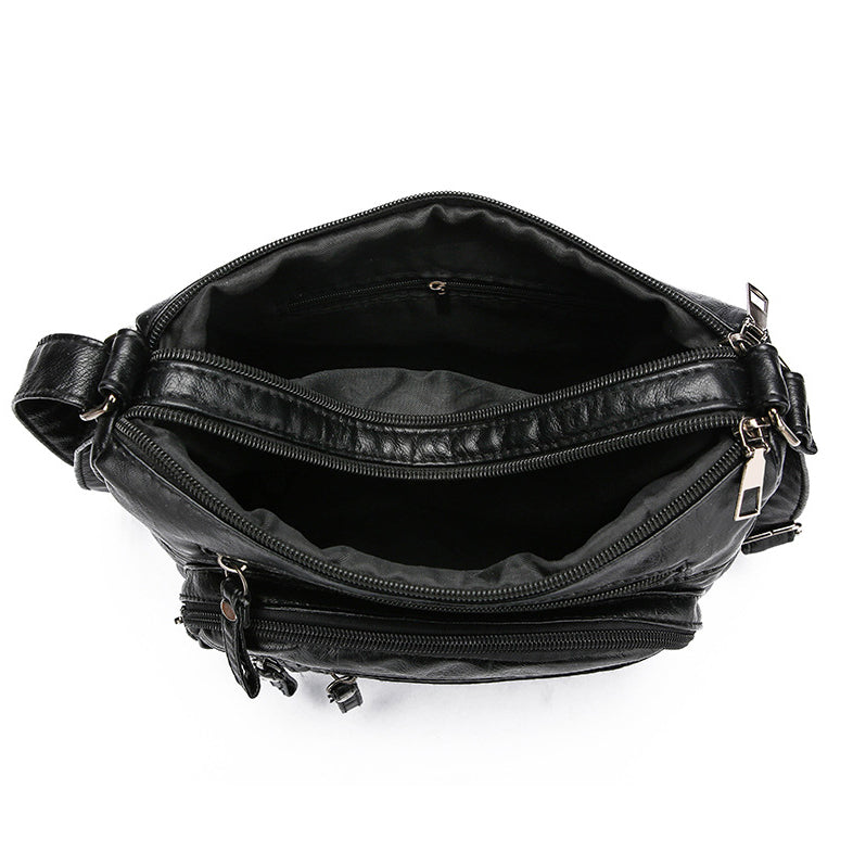 🔥2024 Új, nagy kapacitású puha bőr válltáska/crossbody táska