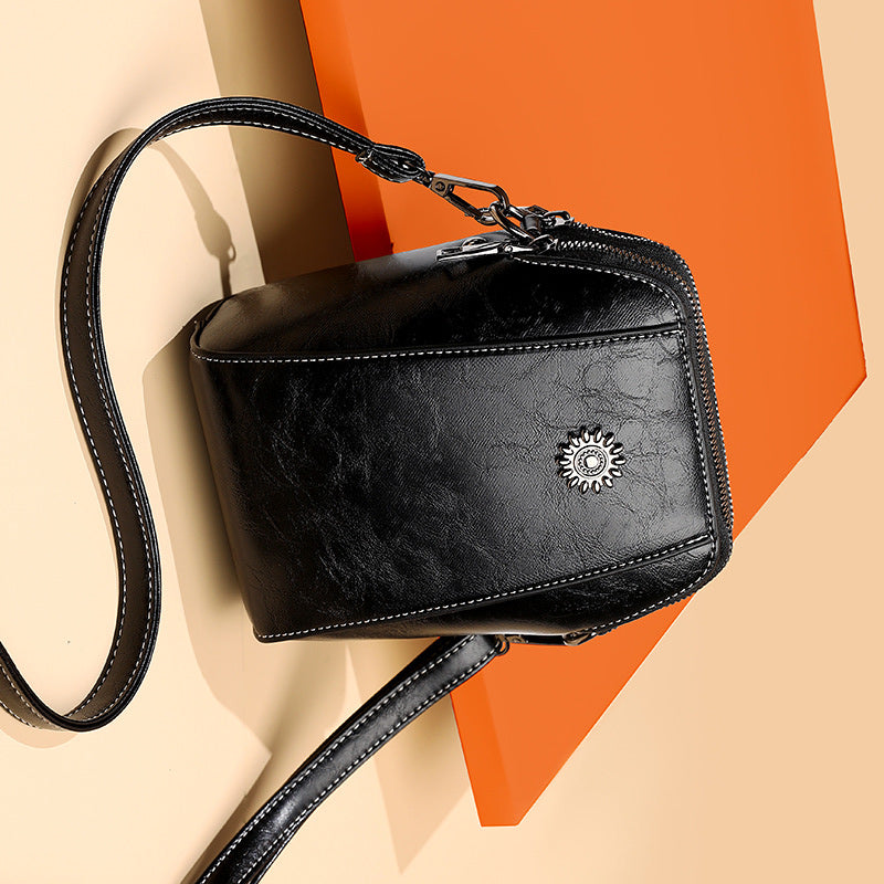 【🔥Vásároljon egyet egy ingyenes】✨Mini Crossbody táska puha bőrből
