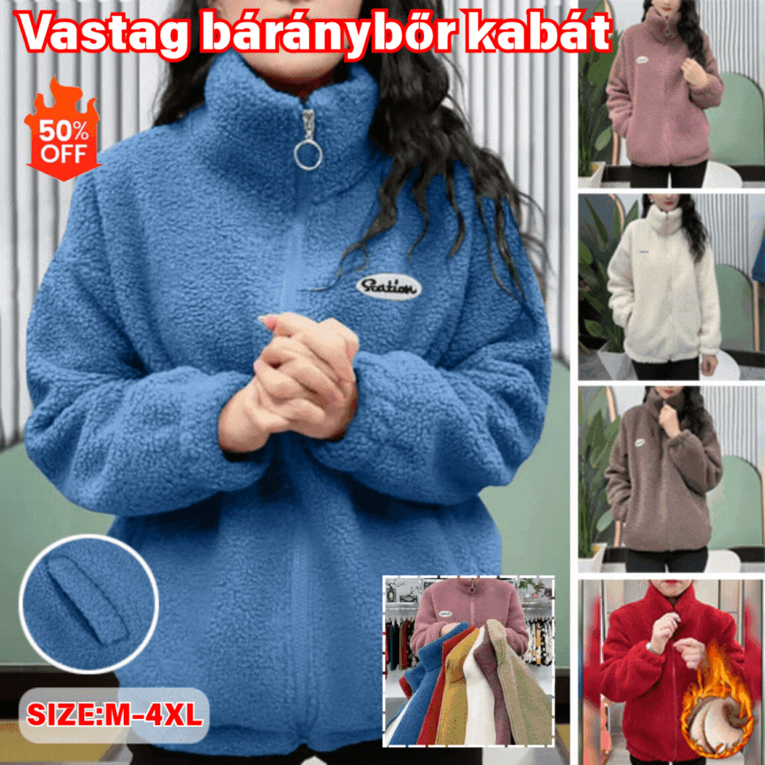 đ„ăM-4XLăđ TĂ©li polĂĄr ruhĂĄzat, pamutkabĂĄt, vastag bĂĄrĂĄnygyapjĂș kabĂĄt, meleg kabĂĄt