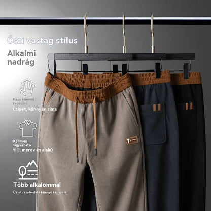 🔥【M-4XL】🔥Új, kiváló minőségű pamut szabadidőnadrág.