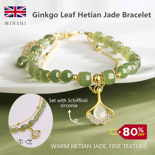 🎁【Vásároljon 1-et, kap 1-et ingyen】🌿💖A Hetian jade karkötő nemcsak szép, de szerencsét is hoz