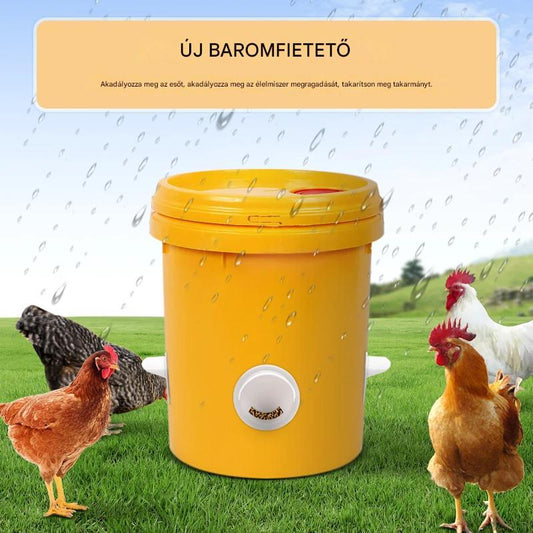 🐓 Automata etető csirkék, kacsák és libák számára