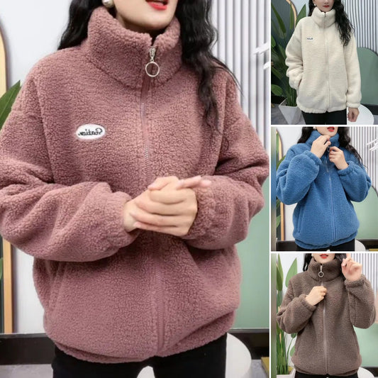 🔥【M-4XL】Téli polár kabát, pamut kabát, vastagított pamut báránygyapjú kabát, meleg kabát