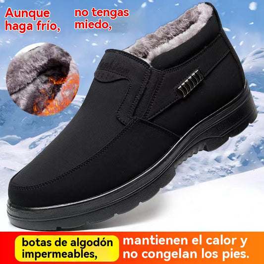 【39-47】Téli csizma, bélelt és vastagított, vízálló és meleg.
