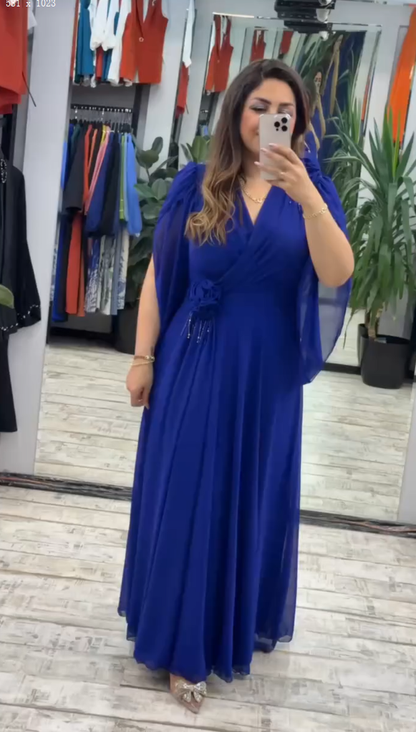Akció👗【S-5XL】Új divatos ruha, klasszikus dizájn, elegáns és egyszerű