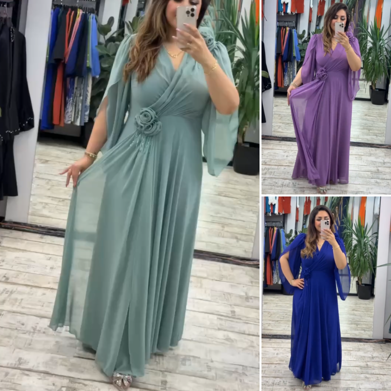 Akció👗【S-5XL】Új divatos ruha, klasszikus dizájn, elegáns és egyszerű