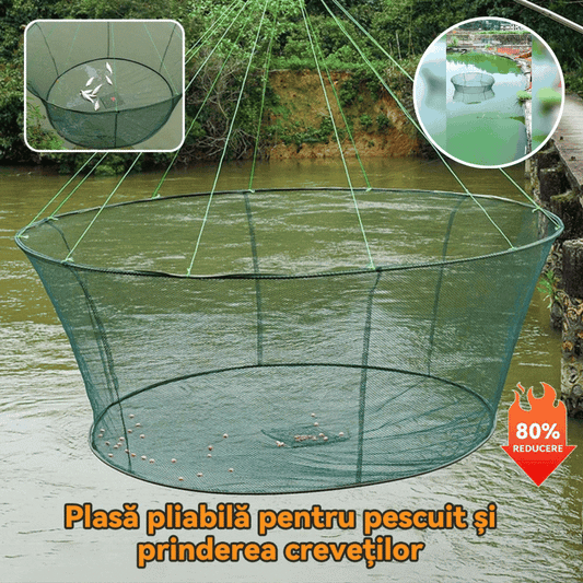 🎣 Kültéri összecsukható halászháló homár háló homár háló fogás sárkány hal kézi dobott háló