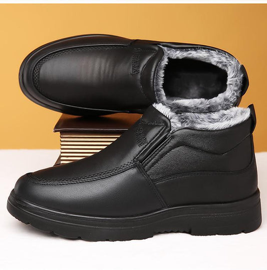 49% kedvezmény [38-48] Új férfi téli hótaposó, csúszásgátló, megerősített és bársonyból készült a melegért