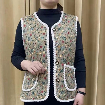 🌈【XL-5XL】2025 új őszi-téli női mellény, kardigán kabát, bársony és vastagabb