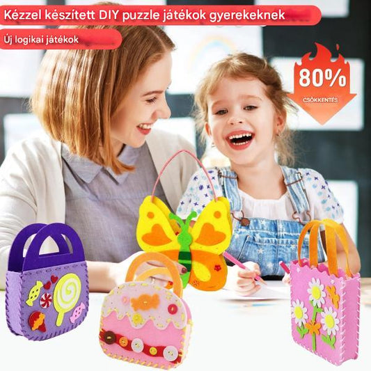 🙋‍♀️🙋‍♂️2025-ös új gyermek varrójáték készlet