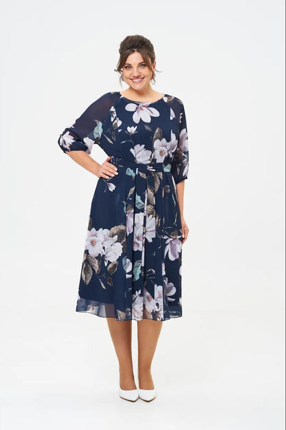 【🥇Legkeresettebb】💥👗【S-5XL】2025 tavaszi új nyomtatási ruha