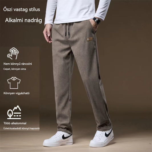 👖🔥 Új, kiváló minőségű pamut szabadidőnadrág