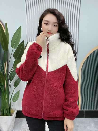 🔥【M-4XL】🐏Téli polár kabát, pamutkabát, vastagított pamut báránygyapjú kabát, meleg kabát
