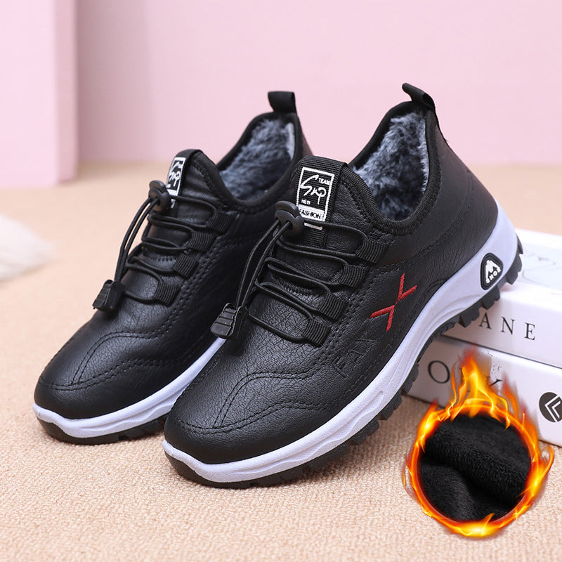 🔥💖【35-42】Kézzel készített női téli csizma valódi bőrből - Bársonyos fazon, csúszásgátló talp, maximális meleg