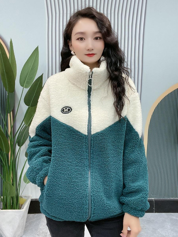 🔥【M-4XL】🐏Téli polár kabát, pamutkabát, vastagított pamut báránygyapjú kabát, meleg kabát