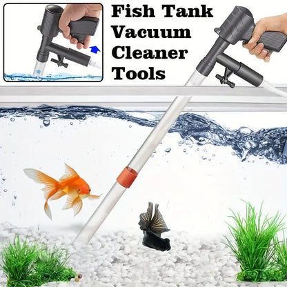 🐟️Pneumatikus homokos súroló és vízcserélő - ☘️akvárium tisztító és porszívó szerszámok