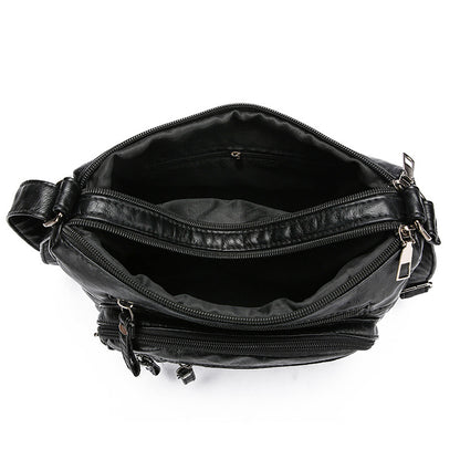 🔥2024 Új, nagy kapacitású puha bőr válltáska/crossbody táska
