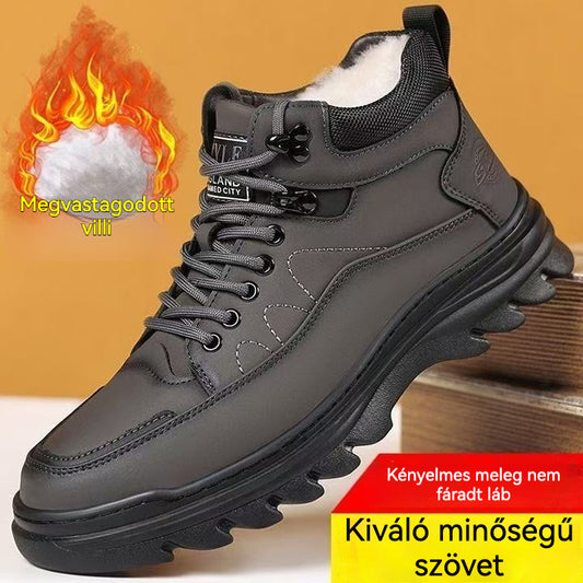 【39-44】❄️Új férfi cipő, kényelmes, könnyű, polár béléssel és extra meleg.