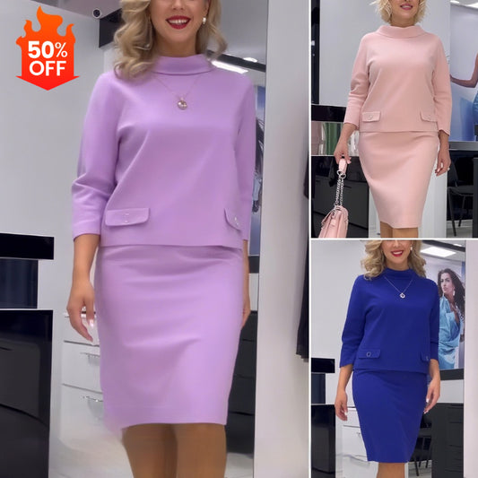 【50% KEDVEZMÉNY】🔥🥰【S-5XL】Kiváló minőségű, kényelmes és elegáns ruha