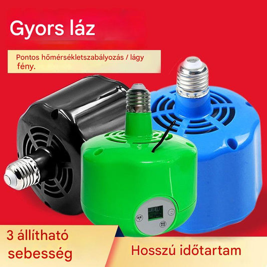 🌈Intelligens, állandó hőmérsékletű fűtőlámpa tenyészállatok számára